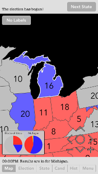 Election Screen (iPhone)